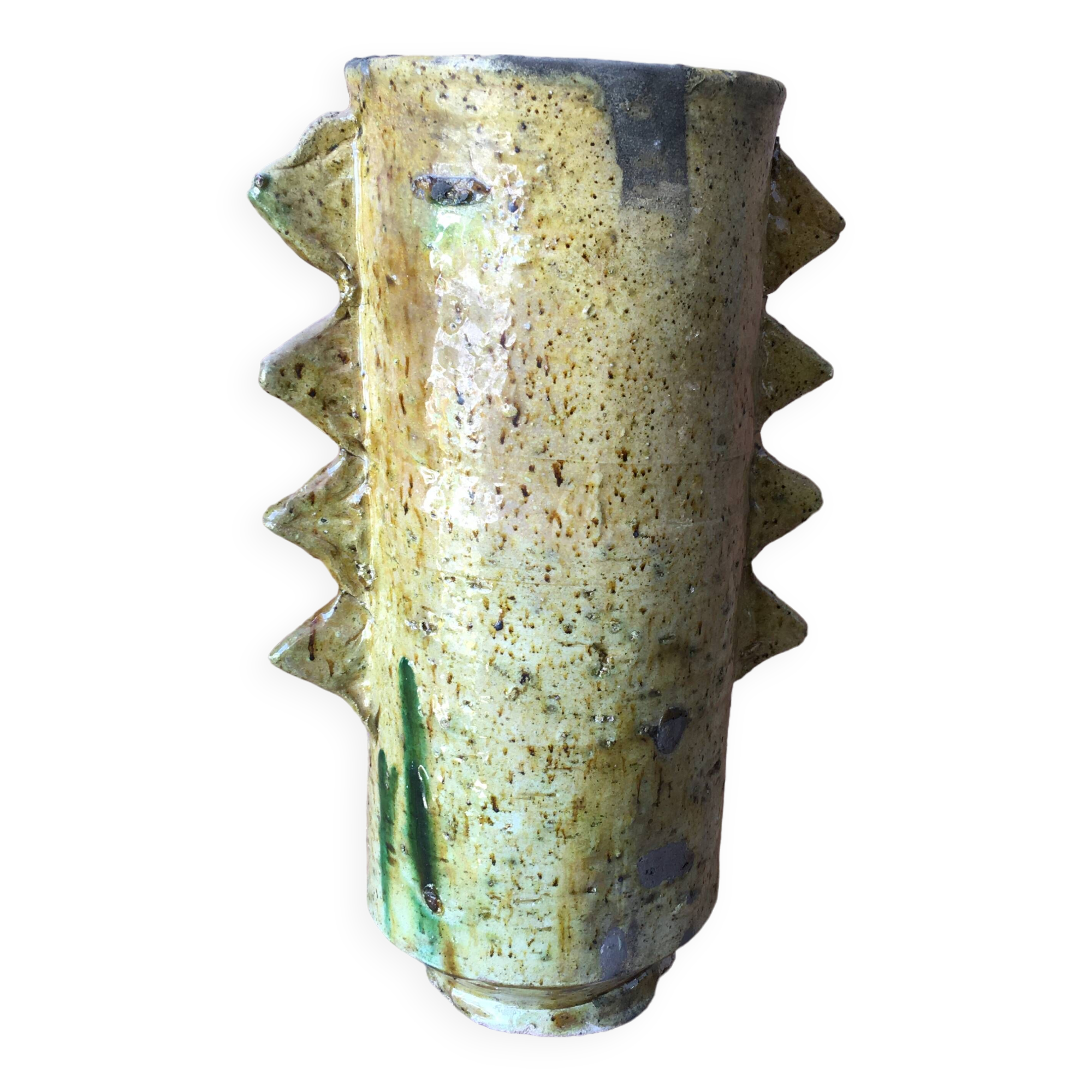 Tamegroute pottery in glazed terracotta