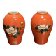 Pair of miniature IMARI porcelain vases made in Japan