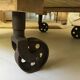 Coffee table on wheels