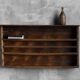 Rustic vernacular wall shelf, France, 19th century