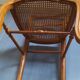 Chaise cannée ancienne