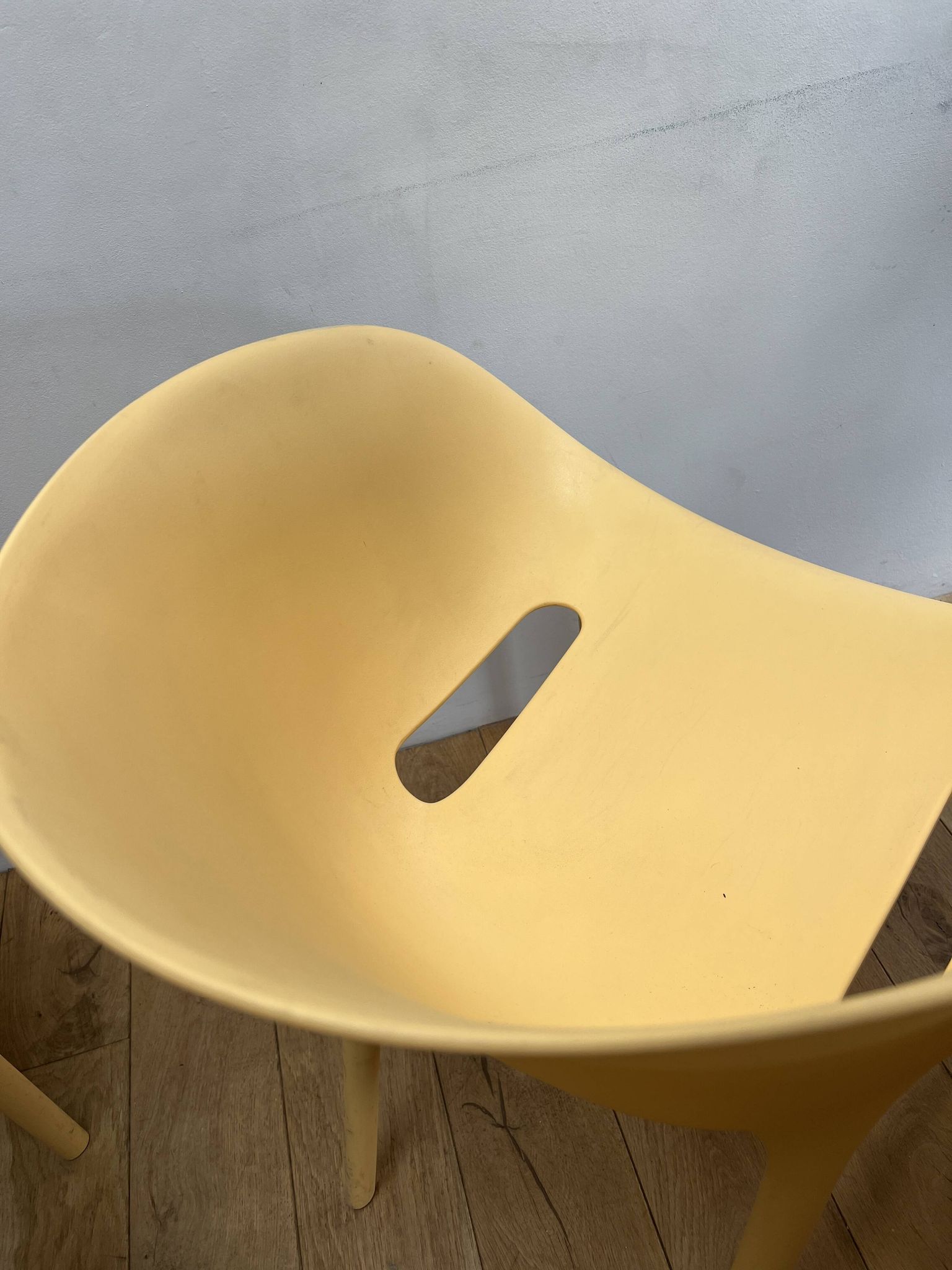 Series of 4 Soft Egg armchairs by Starck for Driade, Italy