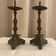 Bronze candlesticks