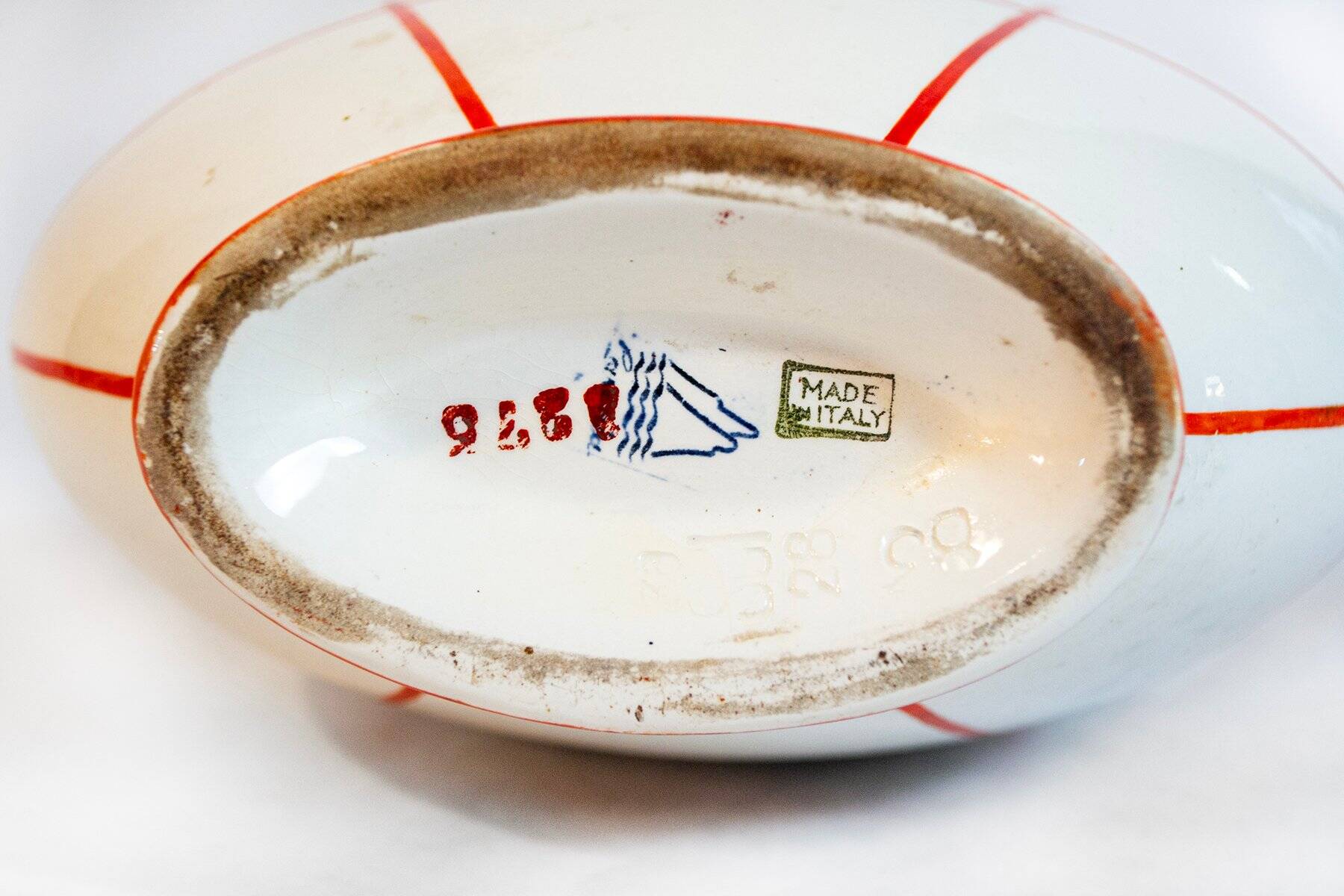 Monza 83 vase by Guido Androvitz for Società Italiana Ceramica Laveno, 1920s