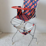 Chaise haute pour poupée , vintage, années 60