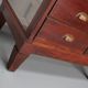 Antique English oak and glass counter/display cabinet, circa 1920-1930
