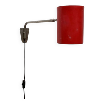 Lampe murale minimaliste allemande du milieu du siècle de Hala, années 1960