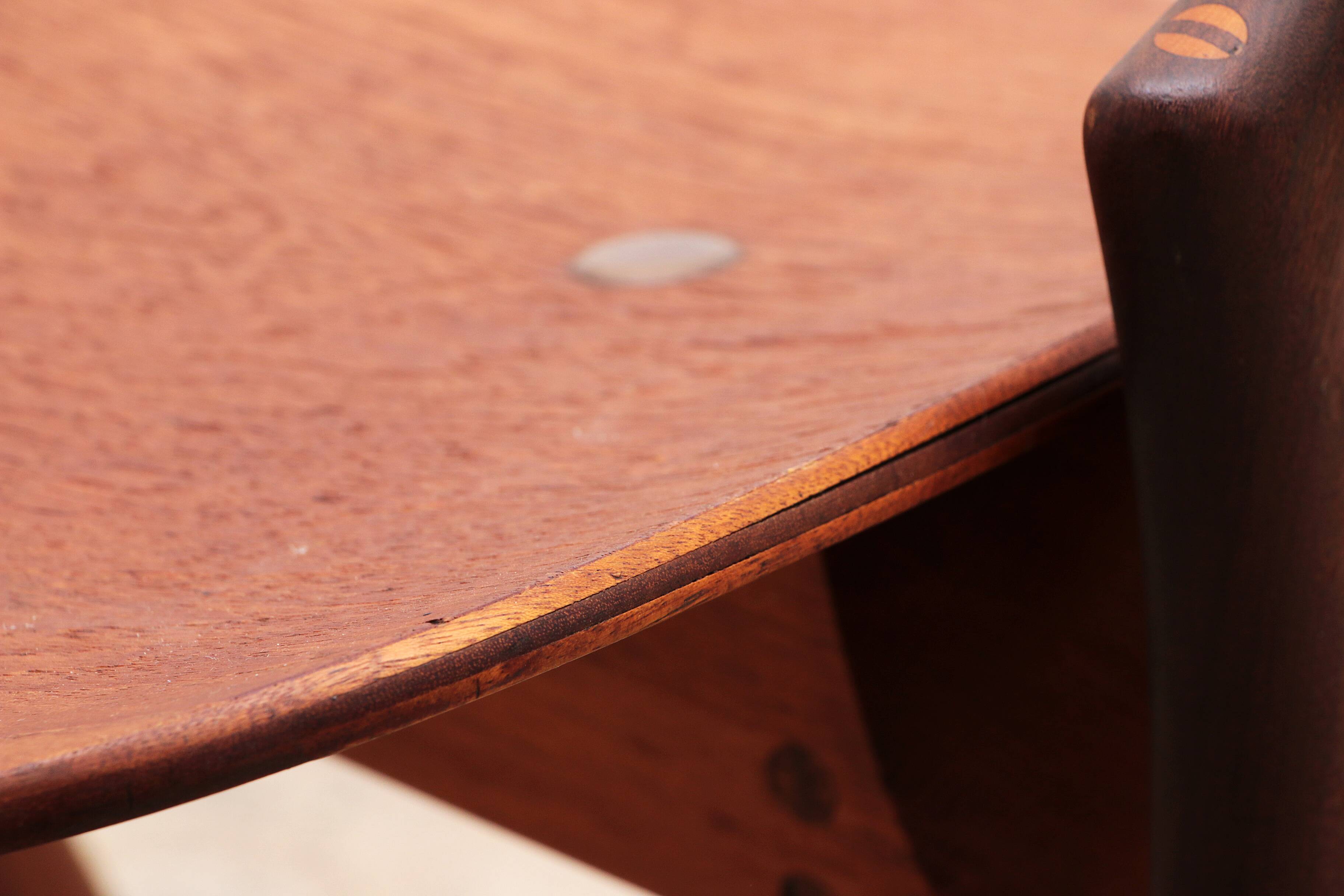 Set of 8 dinning chairs model 71, Arne Hovmand Olsen for Mogens Kold, 1960s