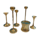 Candle holders 6 pieces F.W brass