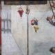 Oil Painting On Canvas, Children At Play, Italy, 19th Century