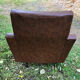 Fauteuil Skaï vintage