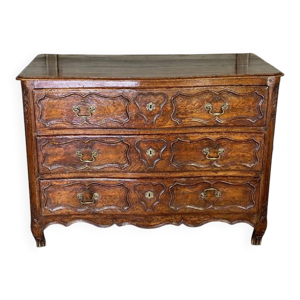 Commode Louis XV en chêne