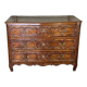 Commode Louis XV en chêne sculpté, XVIIIème siècle