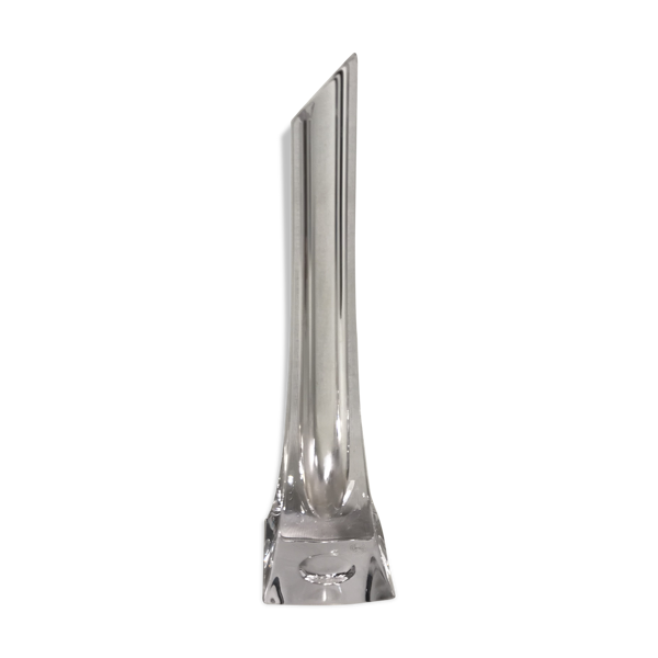 Vase soliflore ancien cristal france — Beyit