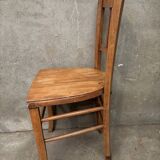 Pair of Baumann or Thonet type bistro chairs