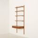 Danish shelf with desk, 1960s