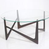 Table basse sculpturale dans le style d'Ico Parisi, Italie, années 1950