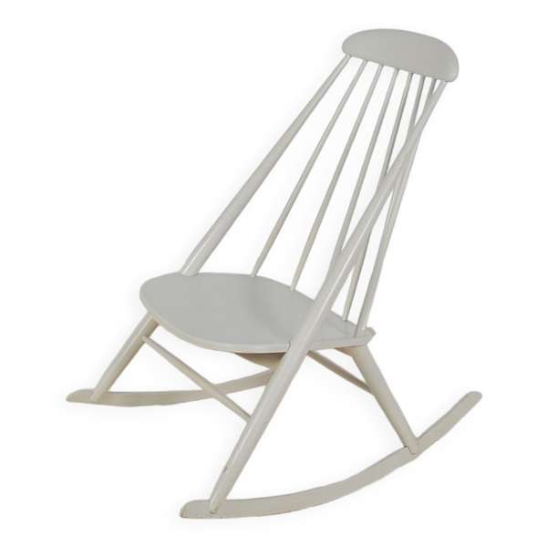 Rocking-chair scandinave années 1950