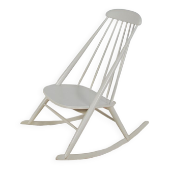 Rocking-chair scandinave années 1950