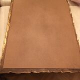 Large mirror gold 68x106cm