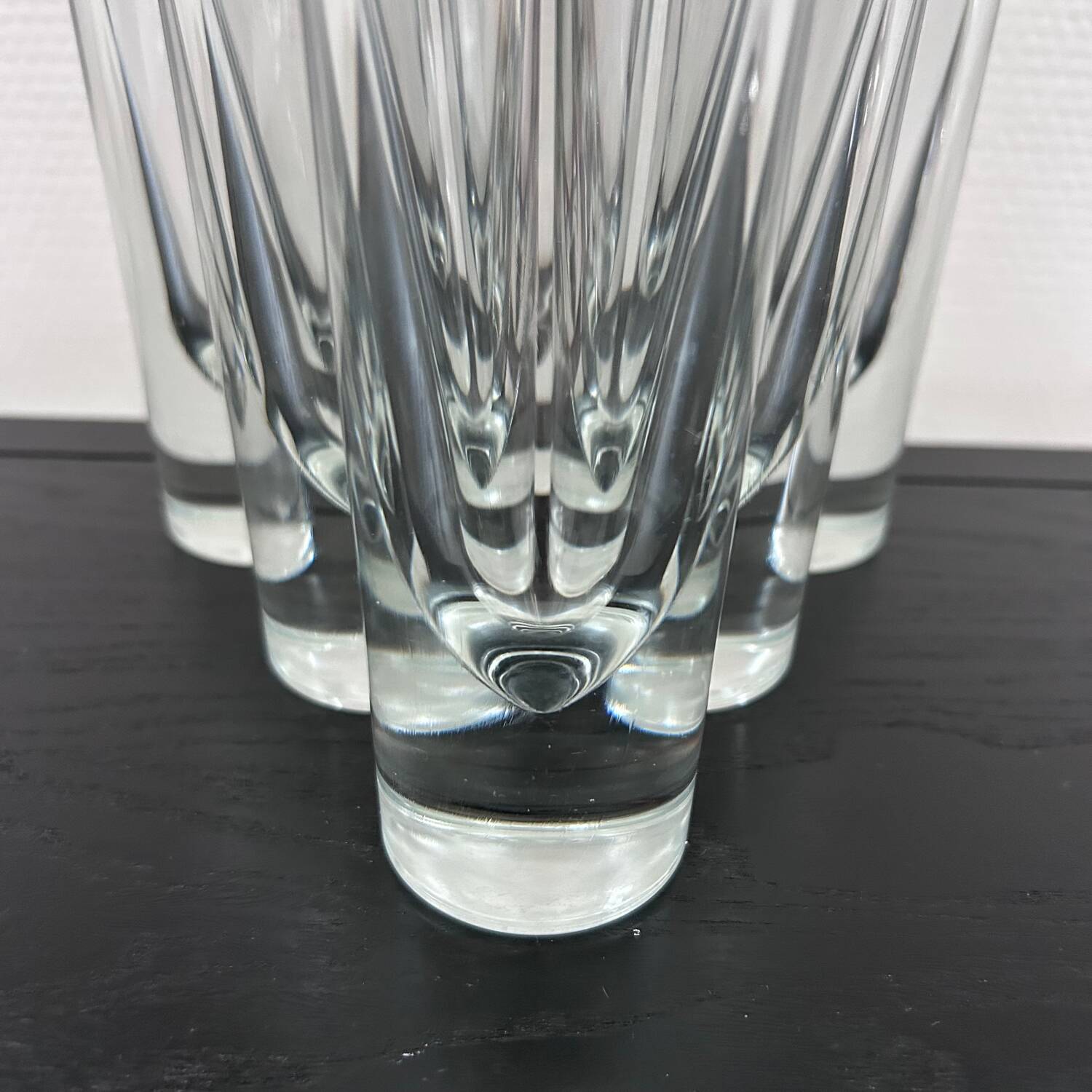 Set of 6 Habitat glasses, 1980