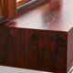 Miroir encadré en palissandre, lot de 2