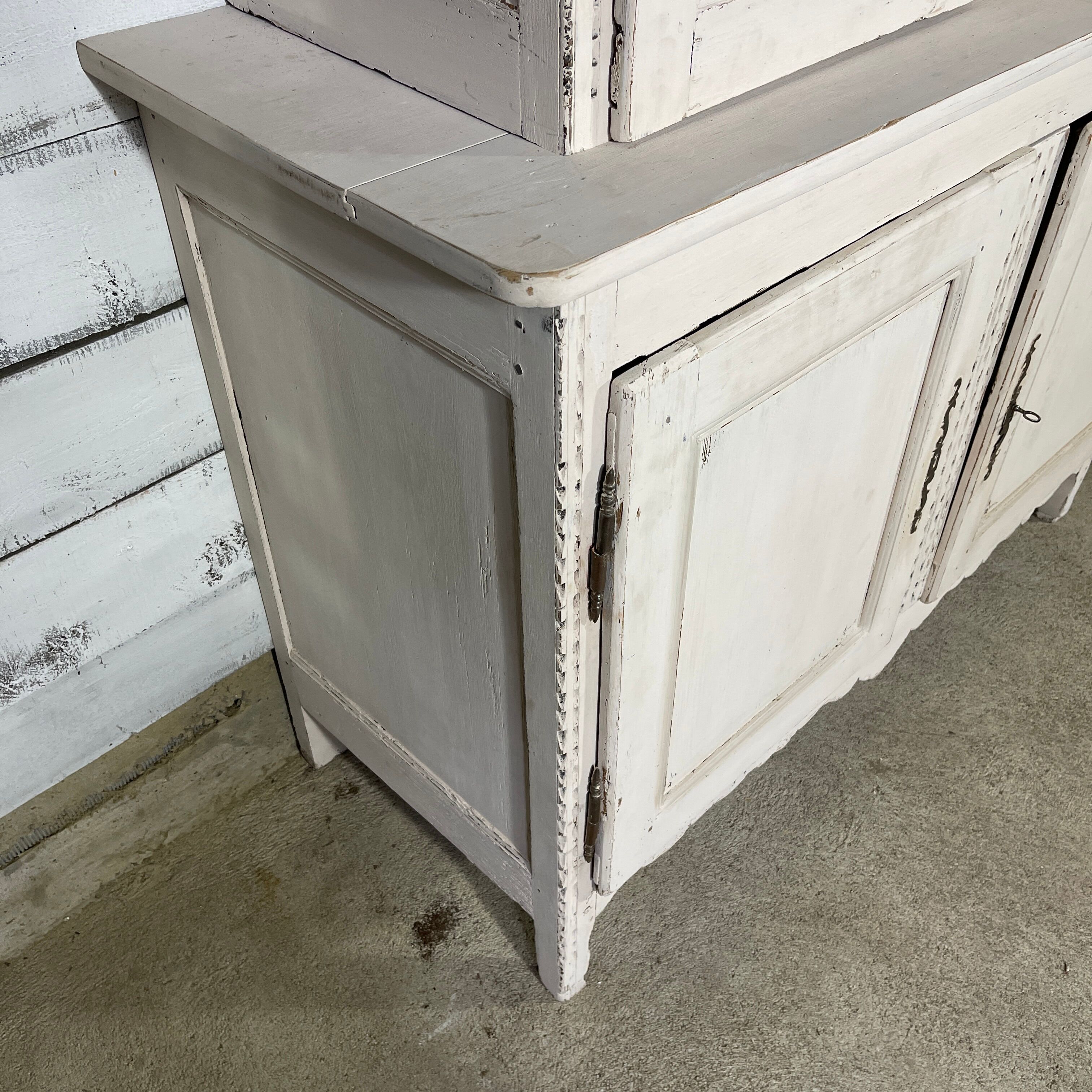 Carved wooden dresser