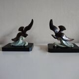Serre-livres mouettes