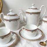 UML France Vintage Porcelain Tea Coffee Set for 2 People