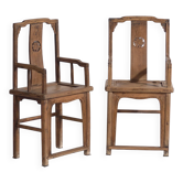 Chaises anciennes de la dynastie Qing (c.1900) #69