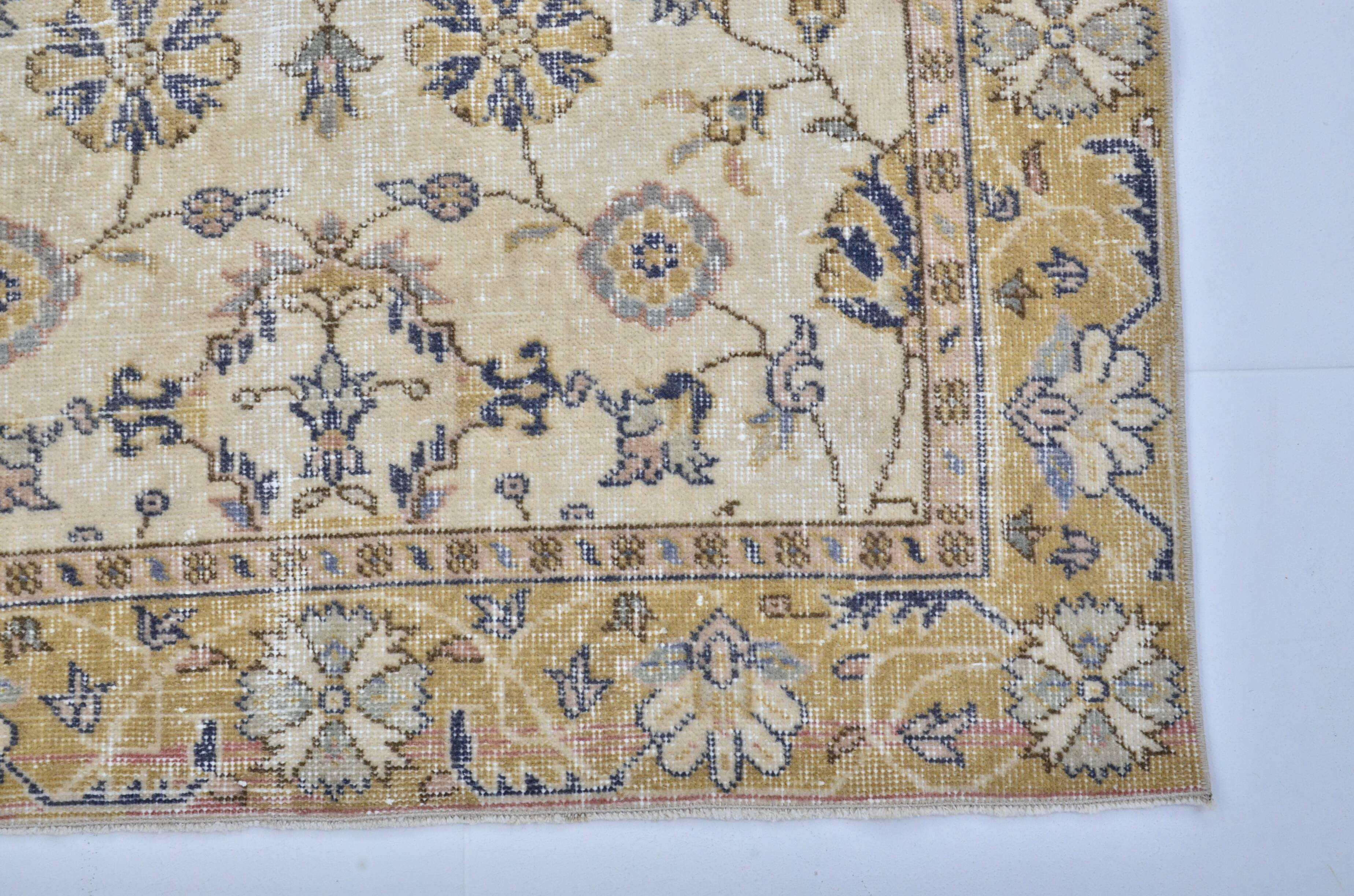 Flower Design Oushak Area Carpet sku 3347