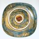French hand-painted art pottery charger dish by Marjatta Taburet, Quimper, 1960s.