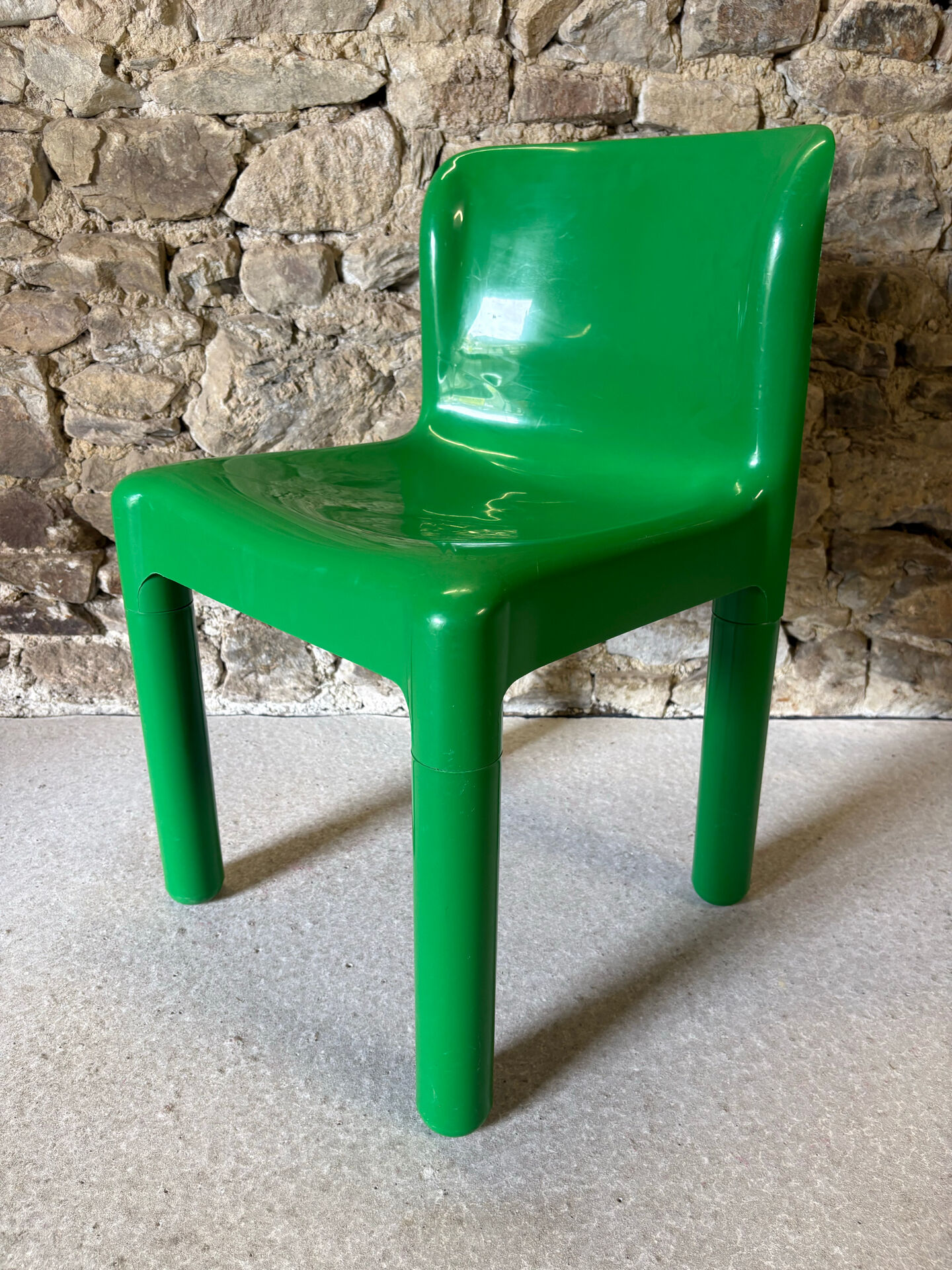 4 chaises modèle 4875 par C. Bartoli pour Kartell, 1970
