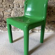 4 chairs model 4875 by C. Bartoli for Kartell, 1970