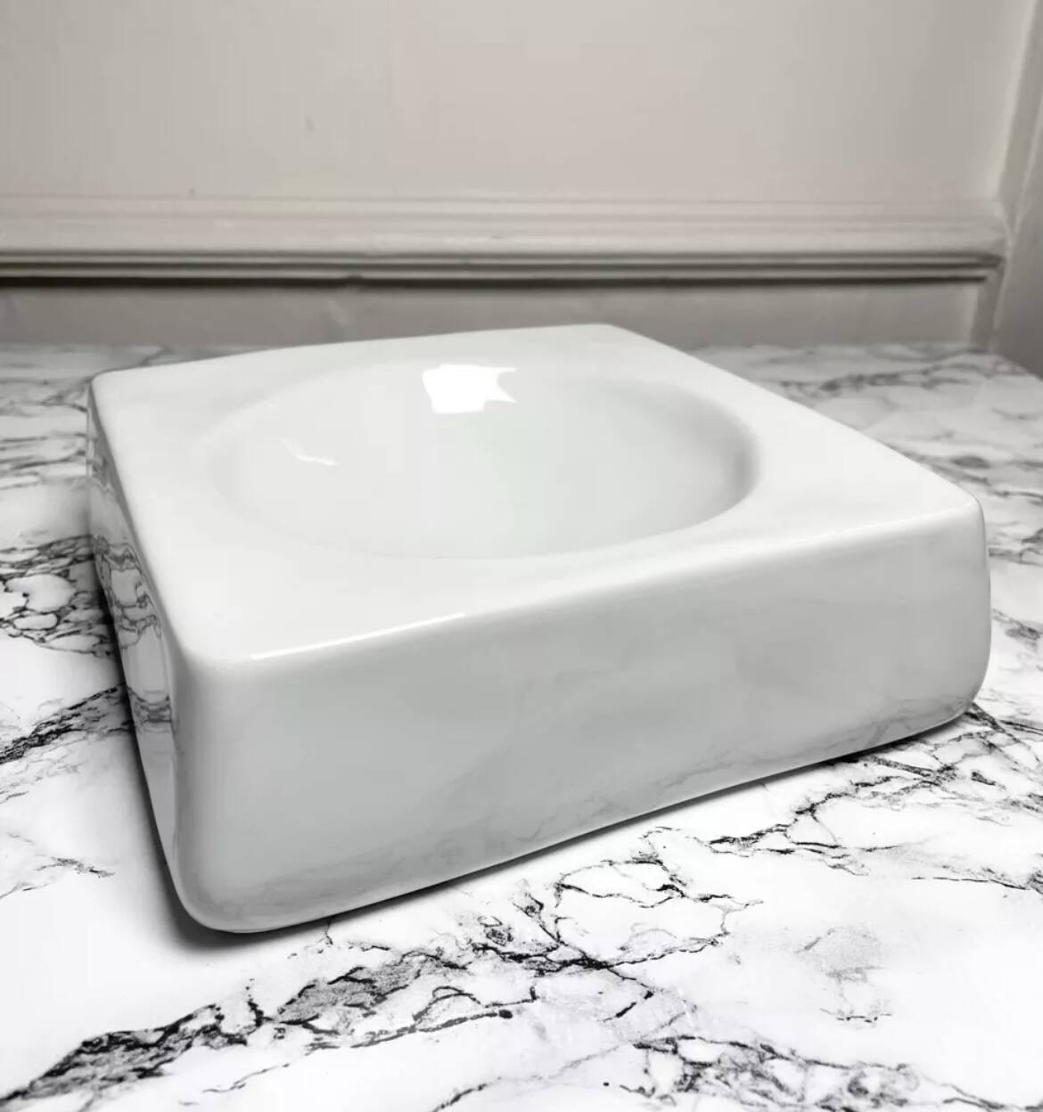 Yves Mohy porcelain catchall for Virebent 1970