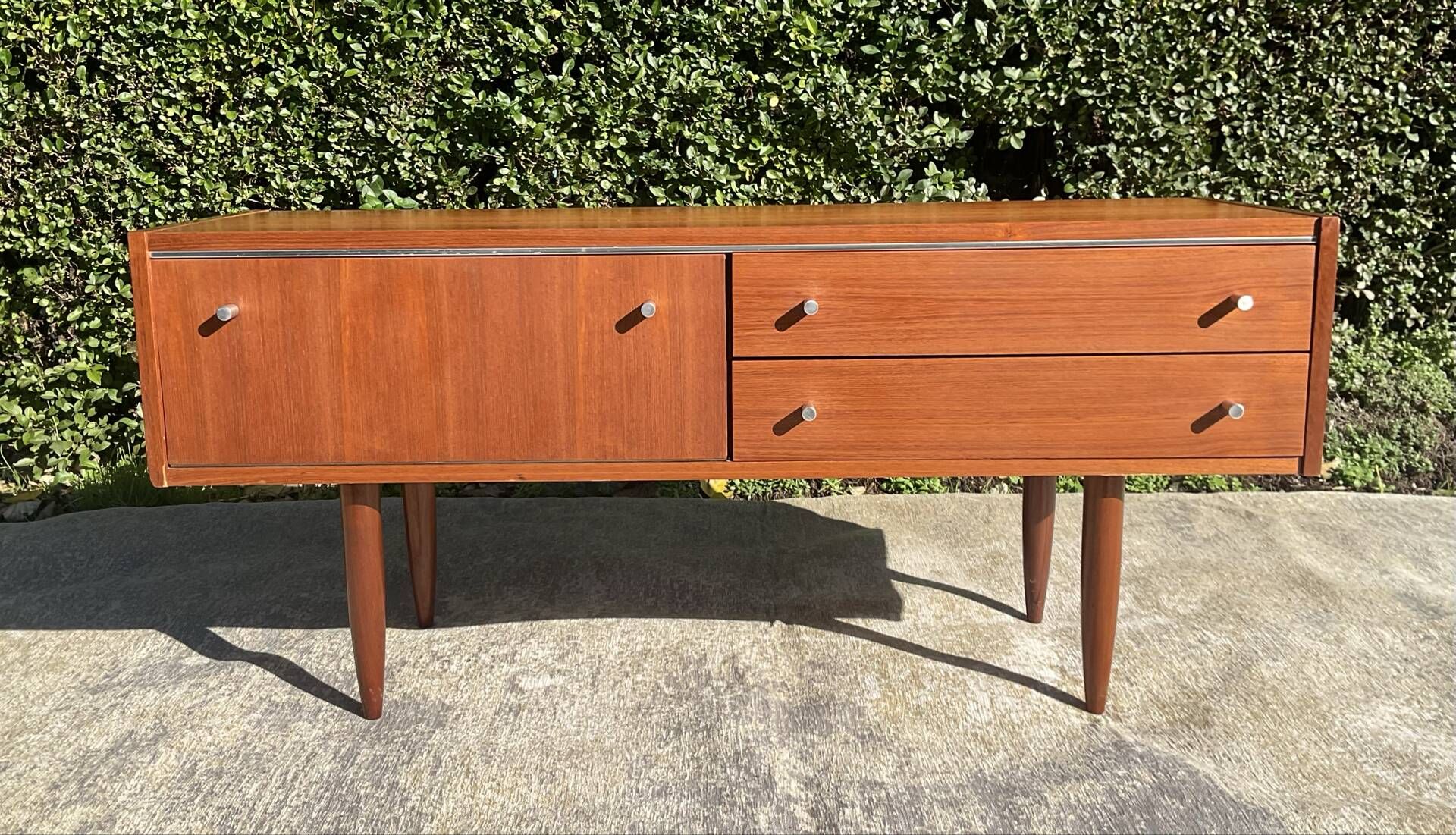Scandinavian teak TV unit