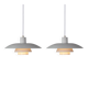 Pair of vintage PH 4/3 pendant lamps by Poul Henningsen, Louis Poulsen 1966