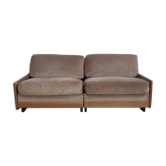 Canapé modèle 920 en bois de rose par Afra & Tobia Scarpa pour Cassina, 1970