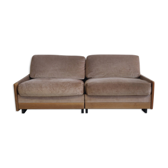 Cassina model 920 rosewood sofa by Afra & Tobia Scarpa for Cassina, 1970s