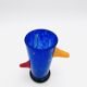 Vase Sculpture Otmar Alt Rosenthal Studio Line Glass Cobalt Signed 16cm