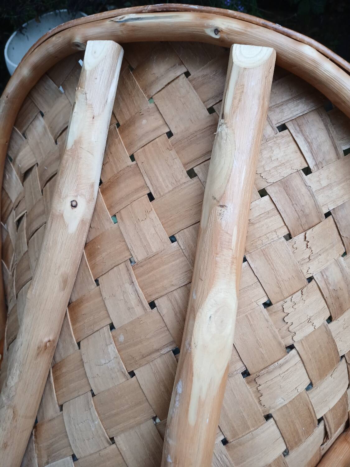 Chestnut armchair, 1960