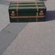 Iron and wood chest