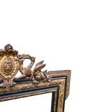 Napoleon III Gilded Wood Mirror, 19th Century - 65 x 100 x 6 cm