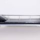 Sofa in Chrome-Plated Tubular Steel and Black Leather attributed to Hynek Gottwald, Former Czechoslovakia, 1930s