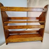 Étagère bois vintage
