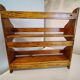 Vintage wooden shelf