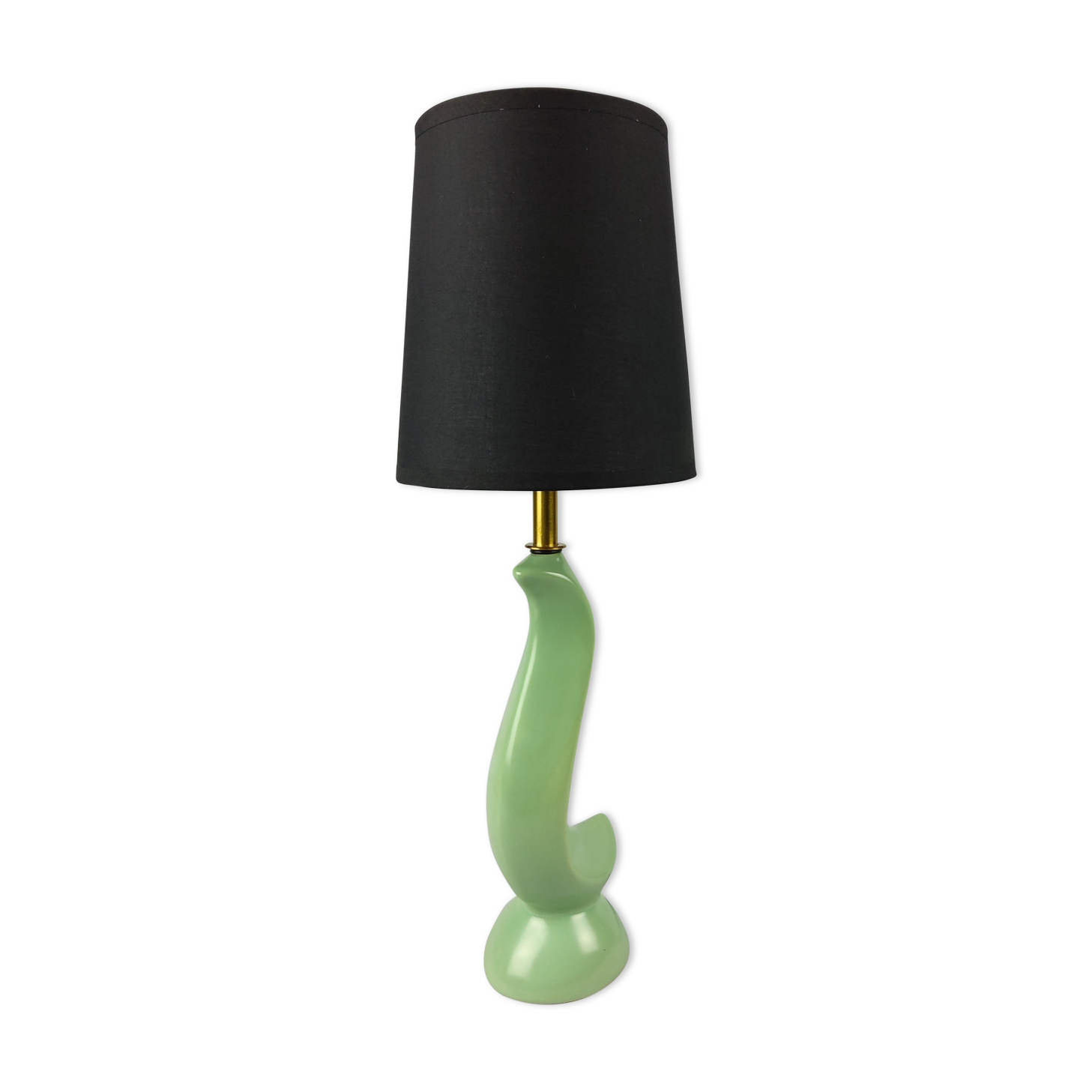 Ceramic bird lamp 1950