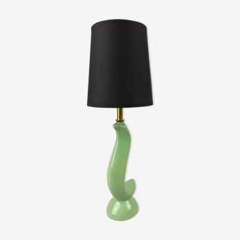 Lampe oiseau céramique 1950