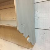 Patinated wooden shelf