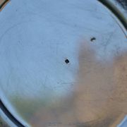 Silver-plated ice or champagne bucket with goldsmith's hallmark
